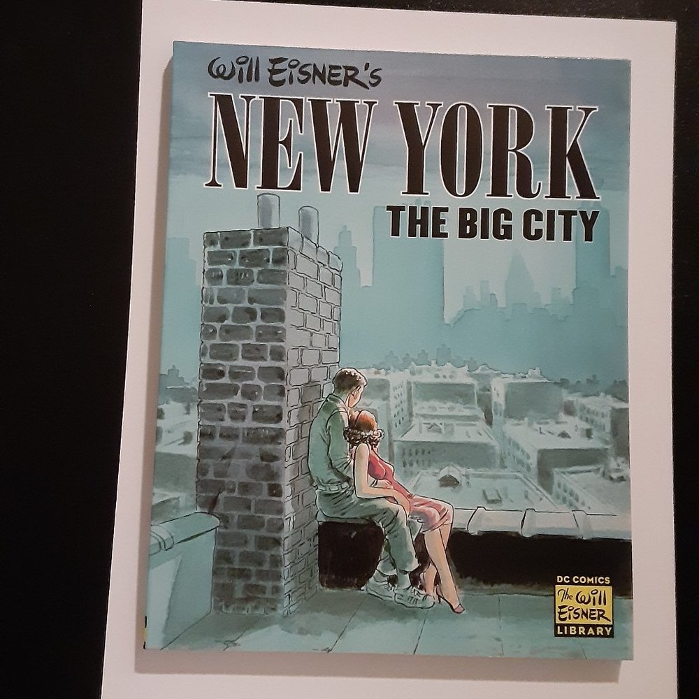 NEW YORK :THE BIG CITY BY WILL EISNER OVERSIZED GRAPHIC NOVEL